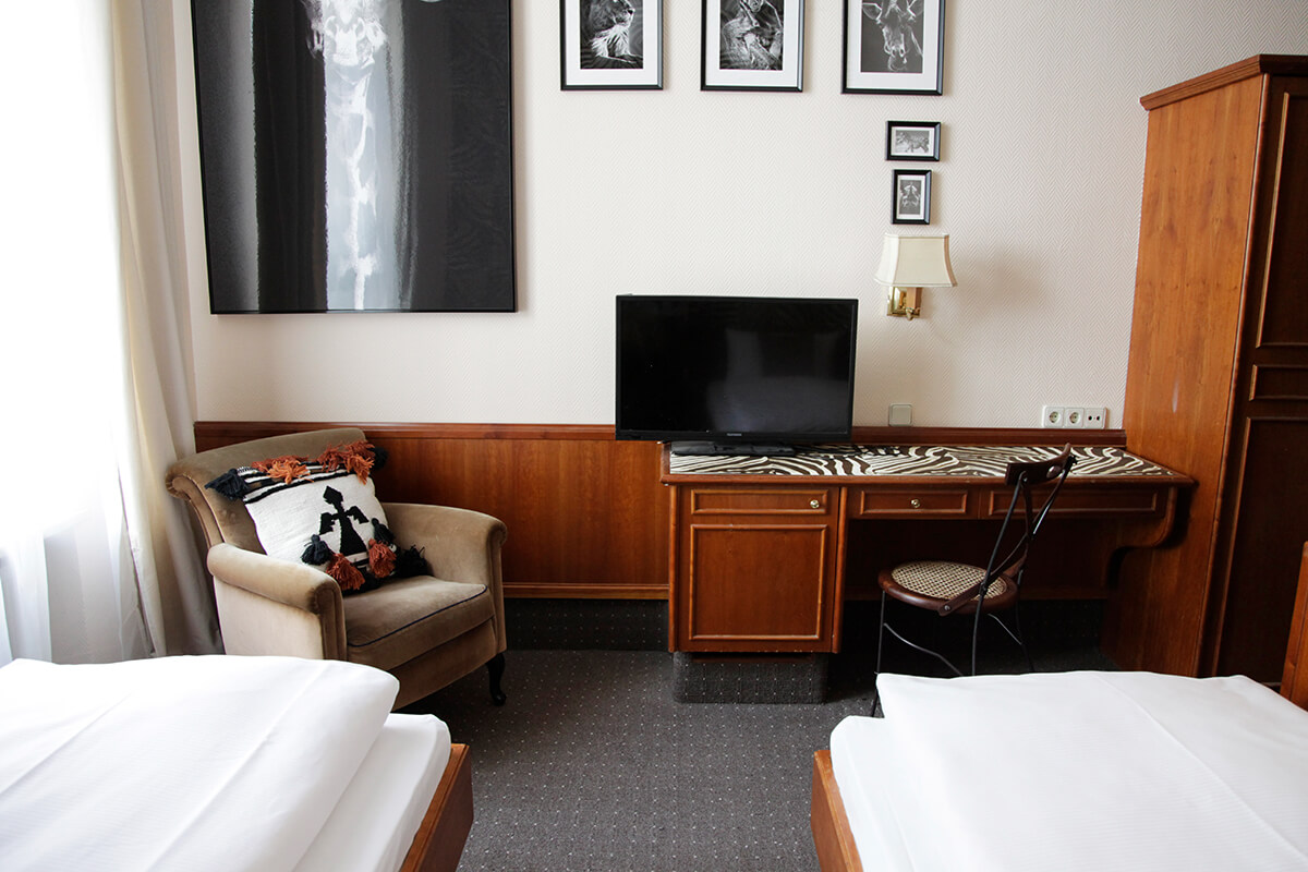 Trendy Twin - Hotelroom Munich